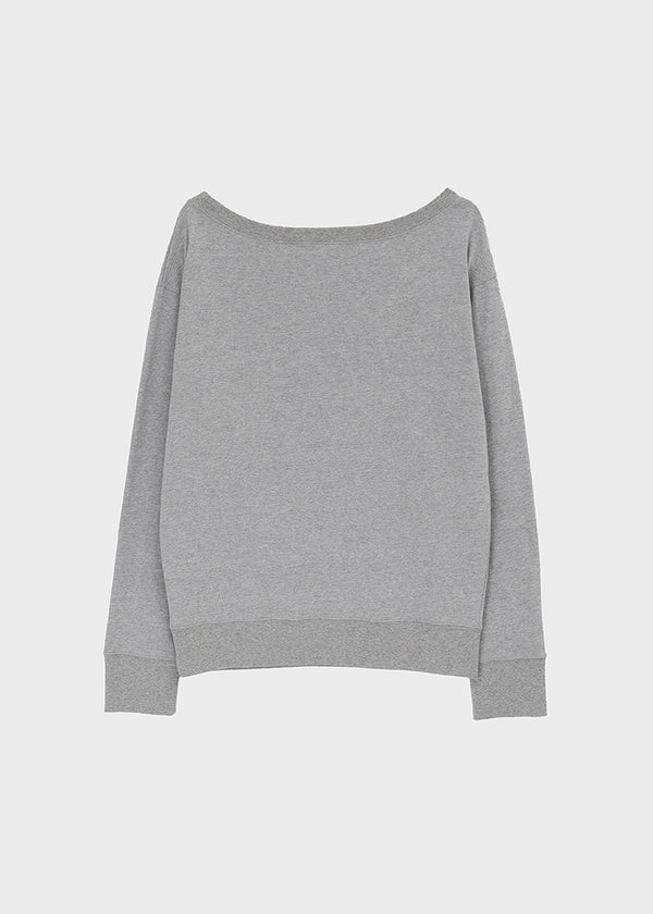 [MADE] Kikoon Boat Neck Oversized Long Sleeve Tee