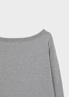 [MADE] Kikoon Boat Neck Oversized Long Sleeve Tee