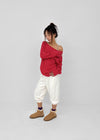 [MADE] Kikoon Boat Neck Oversized Long Sleeve Tee