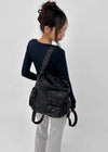 Tabit Stud Two-Way Shoulder Bag