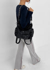 Tabit Stud Two-Way Shoulder Bag