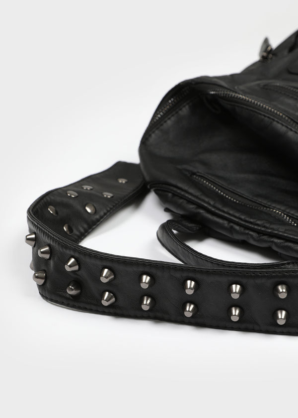 Tabit Stud Two-Way Shoulder Bag