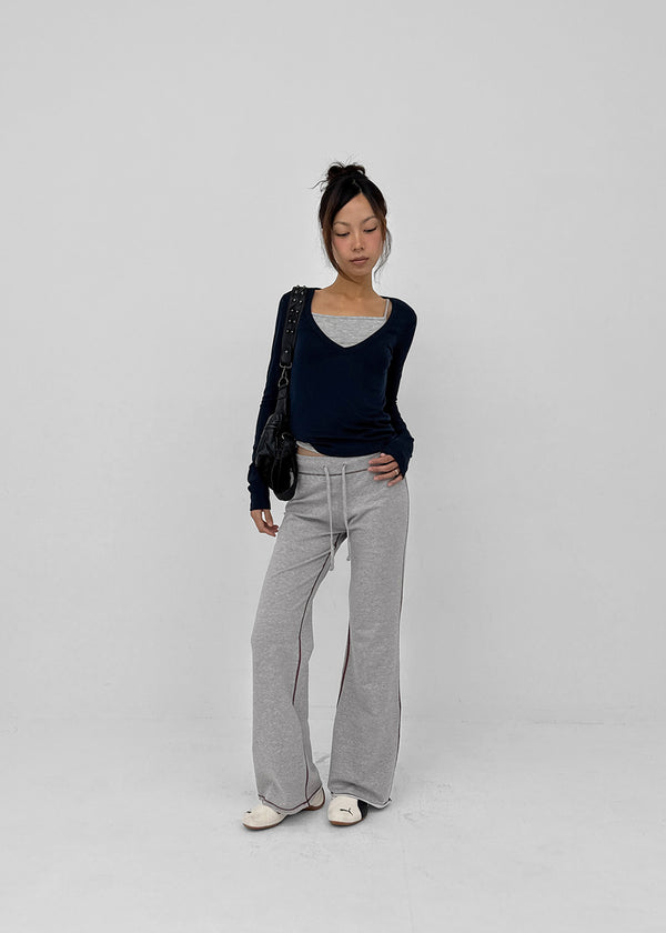 [MADE] Polte Low-waist Bootcut Elastic Pants