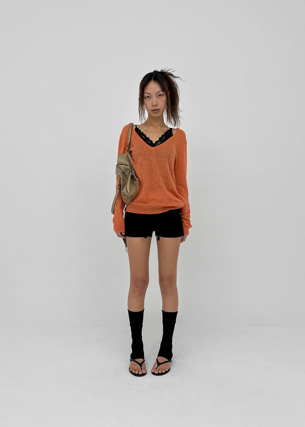 Telky Low-Waist String Shorts