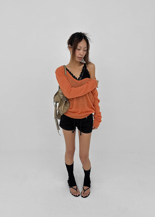 Telky Low-Waist String Shorts