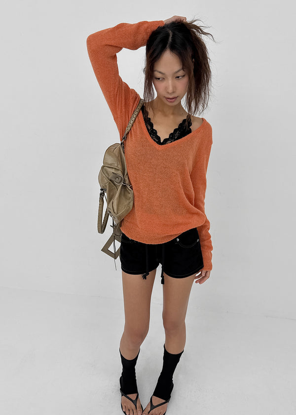 Telky Low-Waist String Shorts