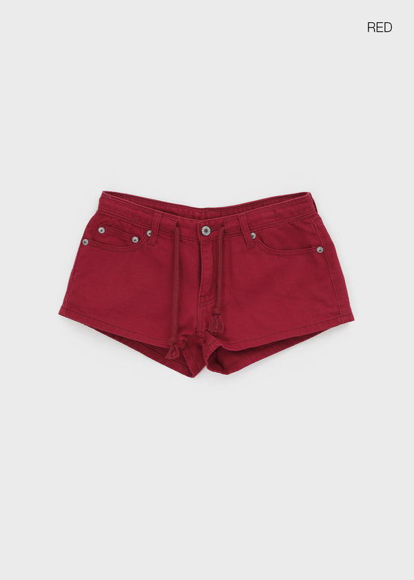 Telky Low-Waist String Shorts