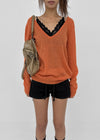 Banff V-neck Wool Knit