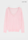 Banff V-neck Wool Knit