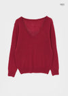 Banff V-neck Wool Knit