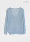 Banff V-neck Wool Knit