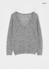 Banff V-neck Wool Knit