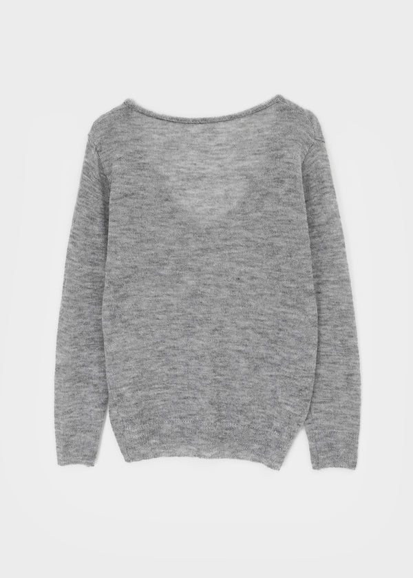Banff V-neck Wool Knit