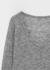 Banff V-neck Wool Knit