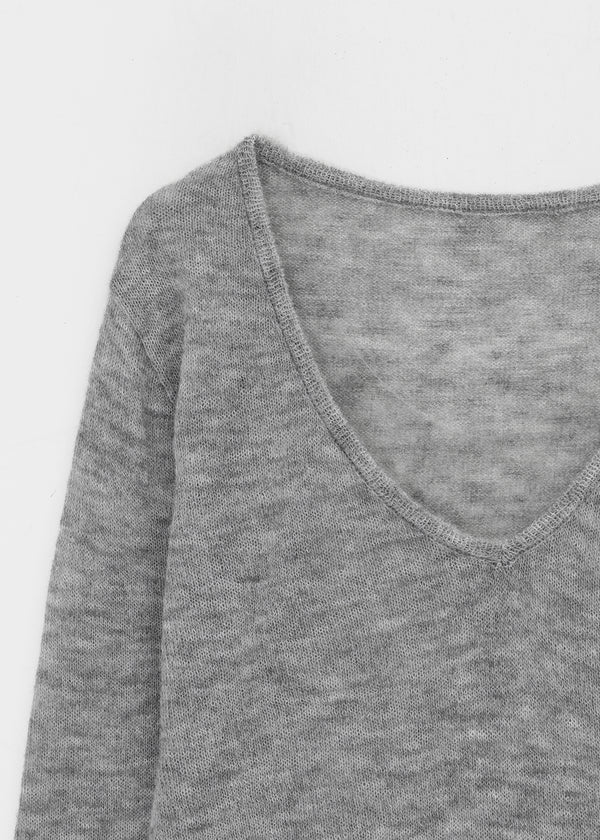 Banff V-neck Wool Knit