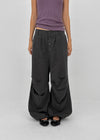 Pah Two-way Cotton Elastic Waist Pants