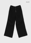 Pah Two-way Cotton Elastic Waist Pants