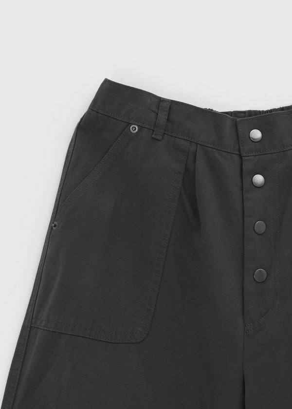 Pah Two-way Cotton Elastic Waist Pants