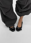 Redel studded zipper flat shoes