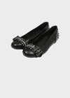 Redel studded zipper flat shoes