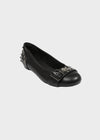 Redel studded zipper flat shoes