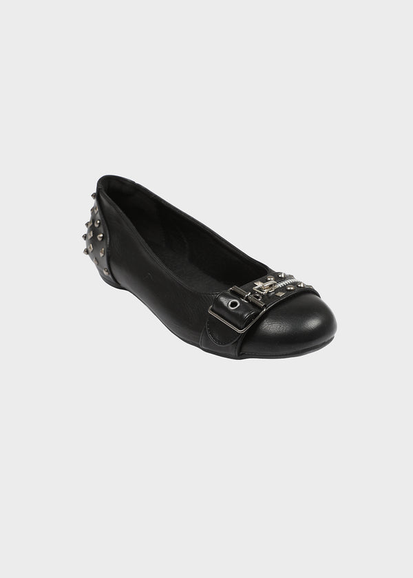 Redel studded zipper flat shoes