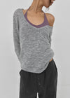 Banff V-neck Wool Knit