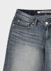 [MADE] Burnt Low-Waisted Wide Denim Pants