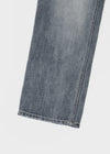 [MADE] Burnt Low-Waisted Wide Denim Pants