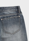 [MADE] Burnt Low-Waisted Wide Denim Pants