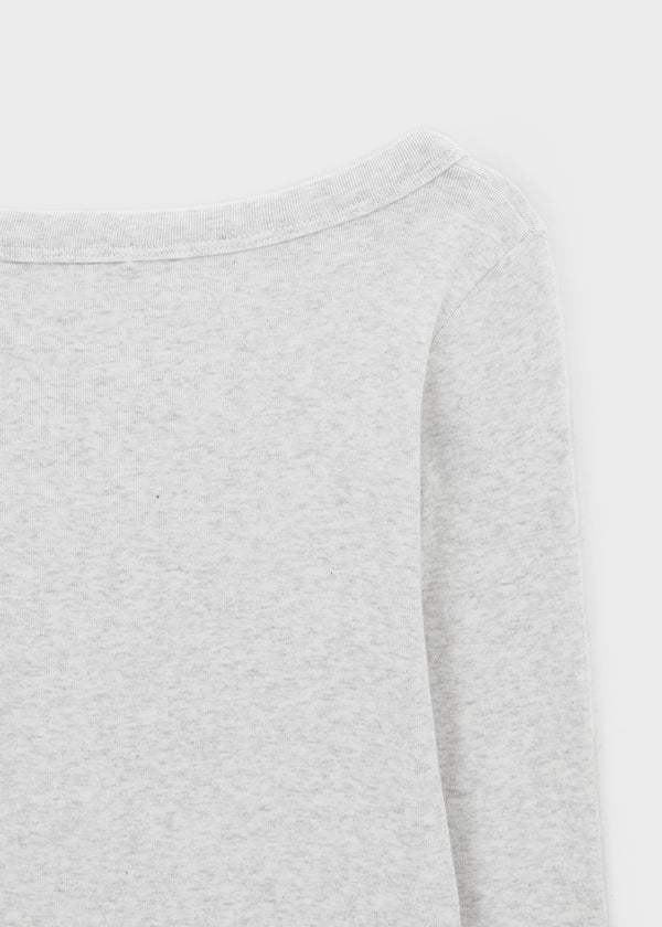 [MADE] Karl Henley Neck Long Sleeve Tee