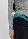 Edin Shirred Midi Skirt