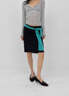 Edin Shirred Midi Skirt