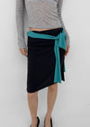Edin Shirred Midi Skirt