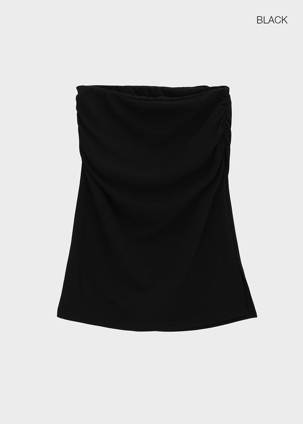Edin Shirred Midi Skirt