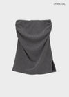 Edin Shirred Midi Skirt
