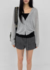 Haz Linen Wrap Cardigan