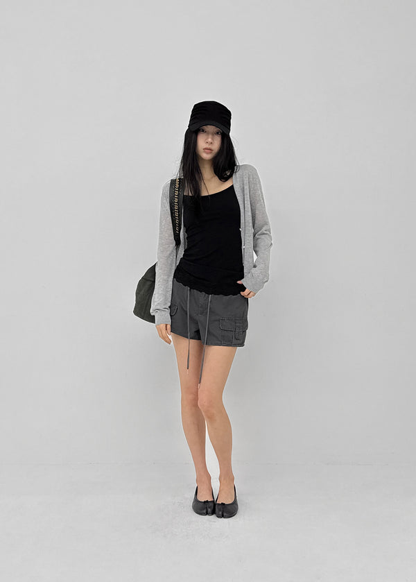 Haz Linen Wrap Cardigan
