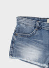 Eddiet washed denim shorts