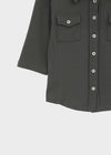 [MADE] Therond Pocket 3/4 Sleeve Shirt