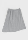 Pasha asymmetrical midi skirt