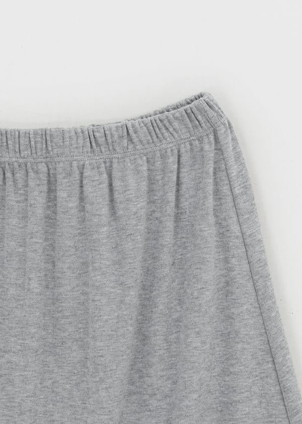 Pasha asymmetrical midi skirt