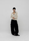 (UNISEX) Jade Washed Cargo Pants