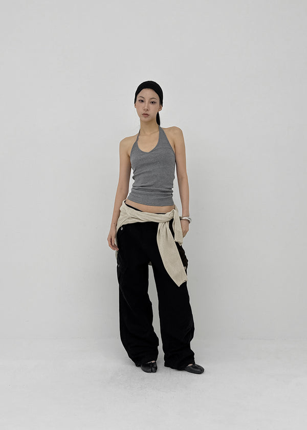(UNISEX) Jade Washed Cargo Pants