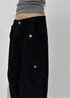 (UNISEX) Jade Washed Cargo Pants