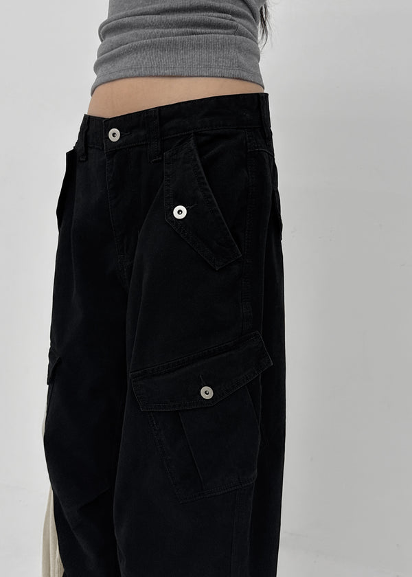 (UNISEX) Jade Washed Cargo Pants