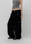 (UNISEX) Jade Washed Cargo Pants