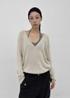 Pablen Deep V-neck Summer Knit