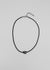 Wheelin twisted leather cord necklace