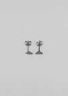 Pomfranc star earrings